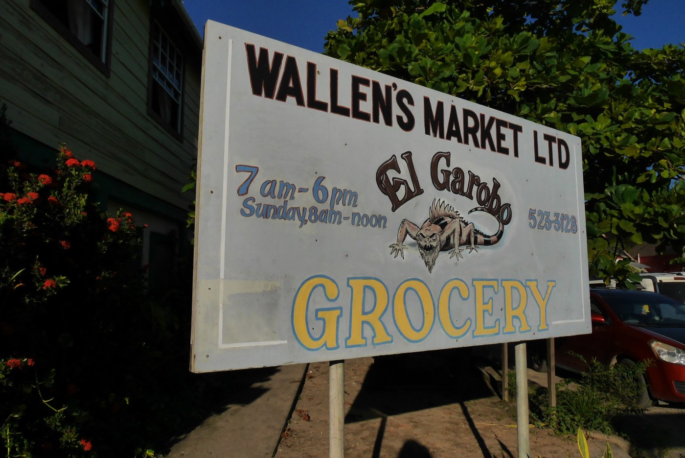Wallen's Market sign