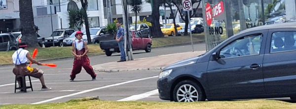 Intersection entertainers